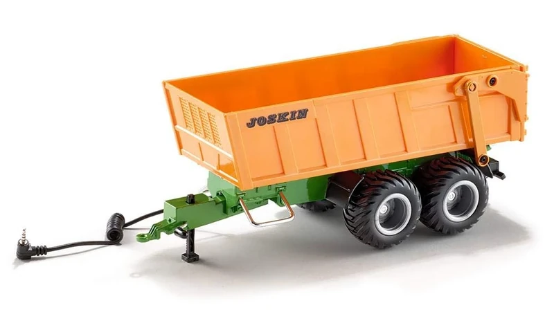 siku 6780, Tandem Axle Trailer, 1:32, Remote controlled, For SIKU Control vehicles with trailer hitch, Metal,Plastic, Orange