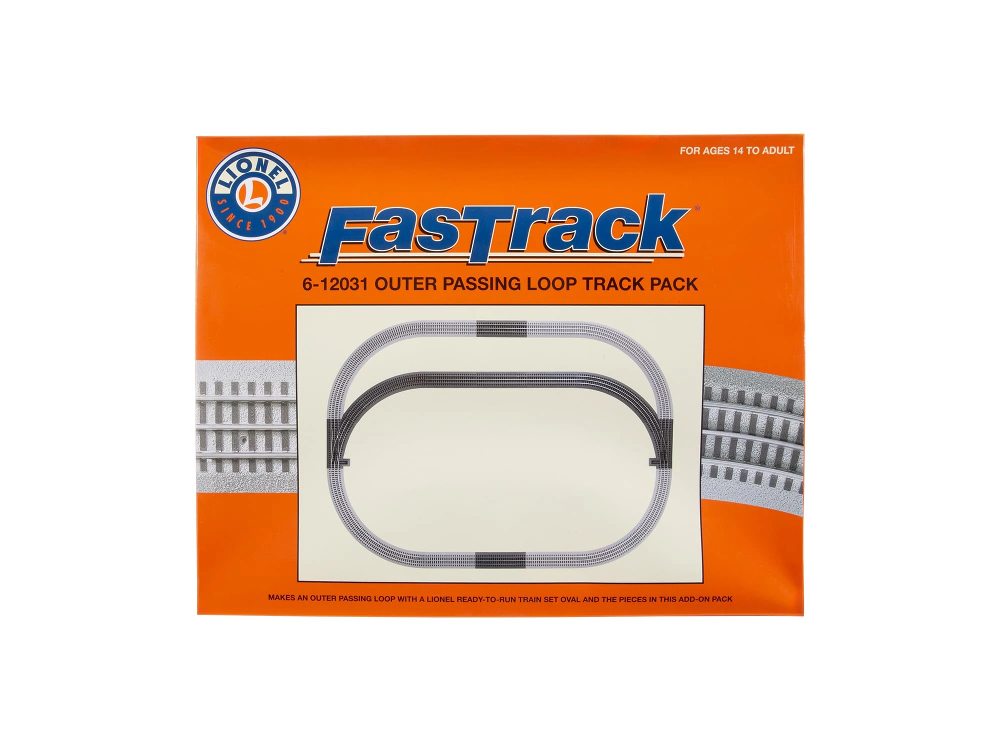 Lionel FasTrack Outer Passing Loop Add-on Pack