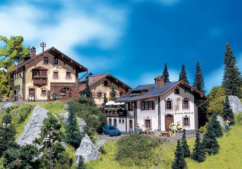 Faller - F130282 - Model making - Pension Edelweiss - Image 1