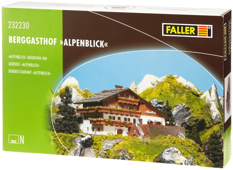 Faller Alpenblick Mountain Inn Building Kit II N Gauge 232230