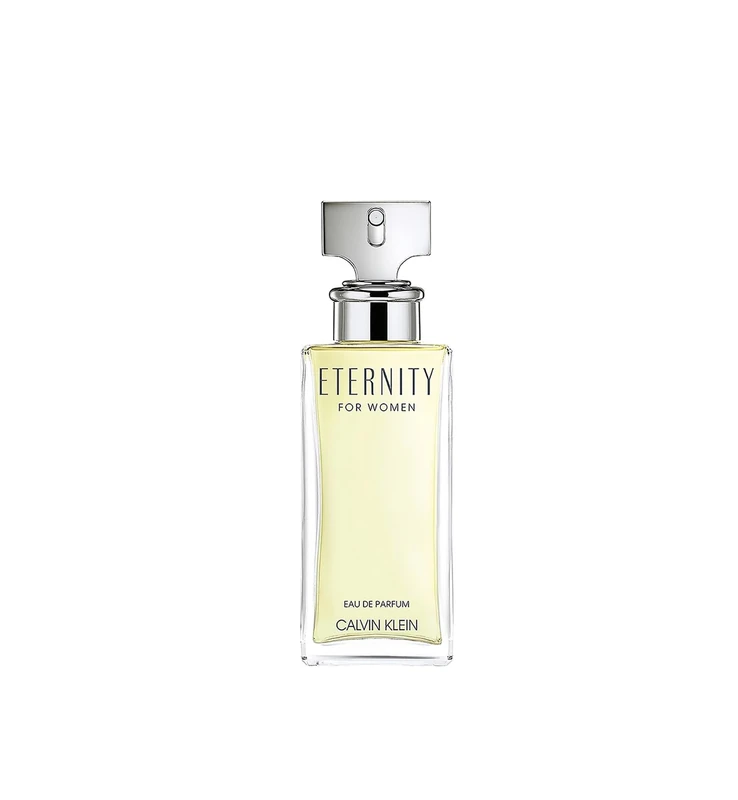 CALVIN KLEIN Eternity - Eau de Parfum for Women - Floral Fragrance with Notes of Bergamot, White Rose and Sandalwood - High Longevity - 100ml