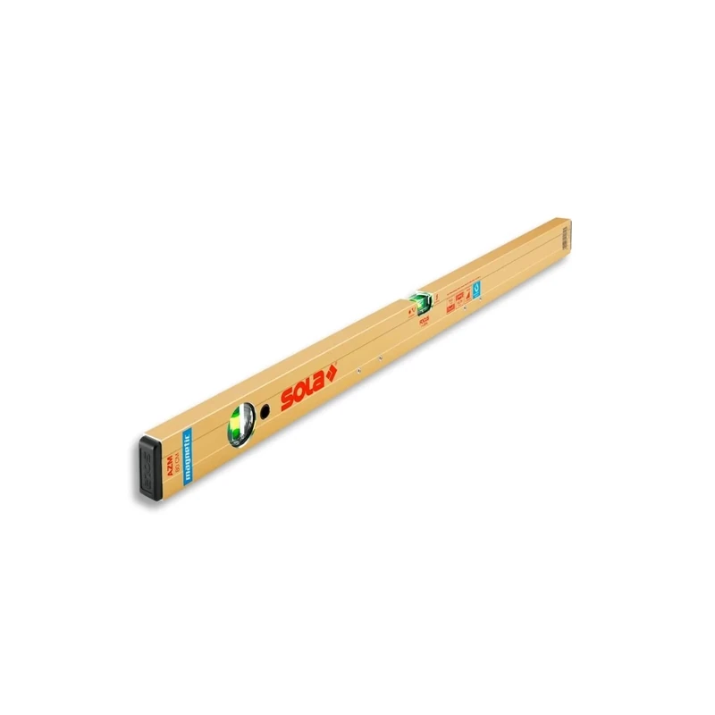 Sola AZM 40 AZM40 Spirit Level of Aluminium Magnetic 40 cm, Gold, 400 mm