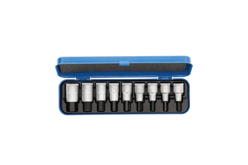 GEDORE Bit Set, Screwdriver bit Socket Set for Allen Head Screws, 9-pc., Screwdriver bits, Tool, in 19 PM - Image 1