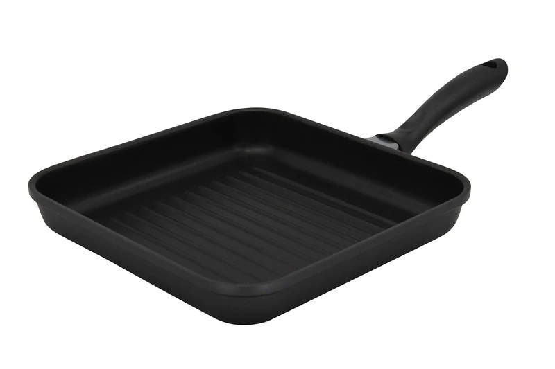 Karl Kruger 2227 Leipzig Aluguss Series Steak Grill Pan, 28 cm, Metal, Black