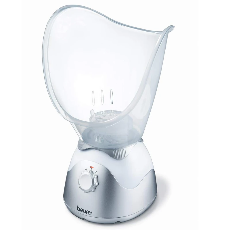 Beurer FS50 Facial Sauna | Steam cleansing for more effective cleaning | Mouth and nose attachment for steam treatment | Adjustable steam output | Compatible with aroma oils