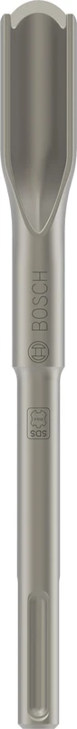 Bosch 1x PRO SDS max Hollow Gouging Chisel, Toothed (for Concrete, Brick, Ø mm, Professional Accessory Rotary Hammer Drill, Break Hammer)
