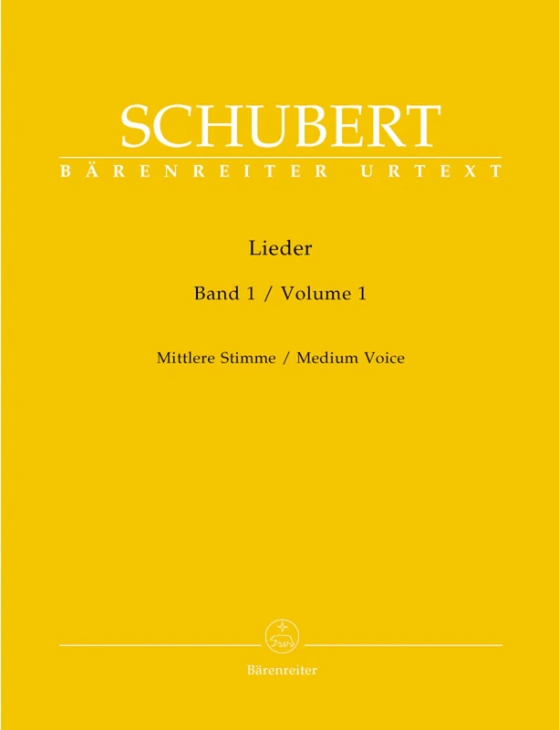 Lieder Volume 1, Medium Voice & Piano