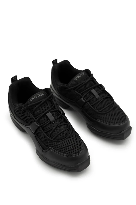 Capezio Unisex Fierce Dansneaker Studio Shoes, Black, 11 UK