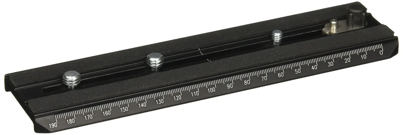 Manfrotto 357PLONG Long Rapid Connect Mounting Plate,Black