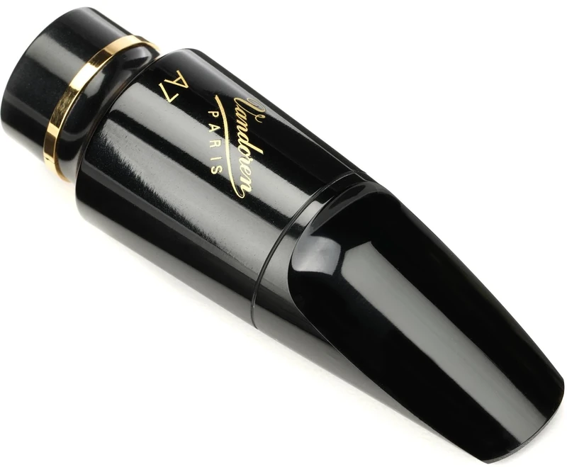 Vandoren SM813M V16 A7 Alto Saxophone Mouthpiece (Black Ebonite, Medium Chamber )