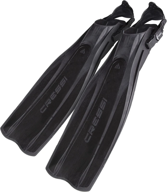 Cressi Prolight Fins - Black/Black, XX-Large