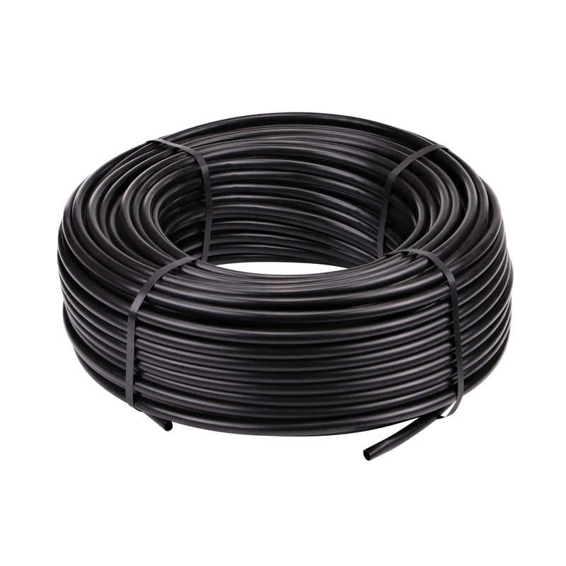 Raindrip 052050 1/2" X500'Drip Water Hose, Black Polyethylene, 0.5 Inch