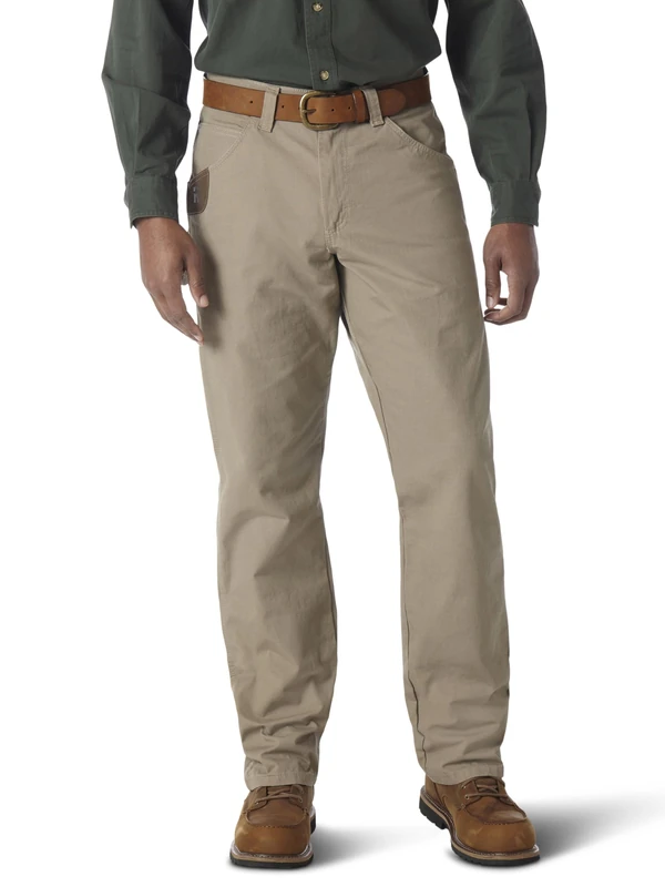 Wrangler Riggs Workwear Men's Ripstop Carpenter Jean - Khaki -