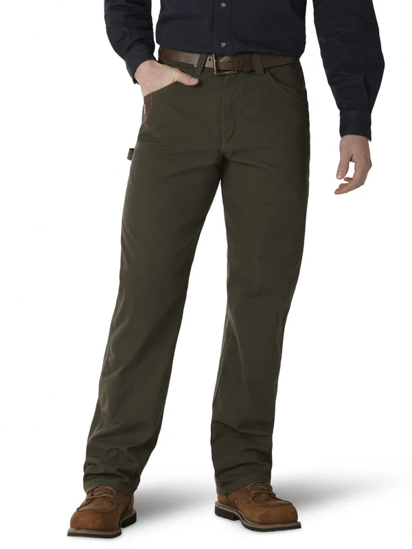 Wrangler Riggs Workwear Men's Big & Tall Carpenter Jean - Green -
