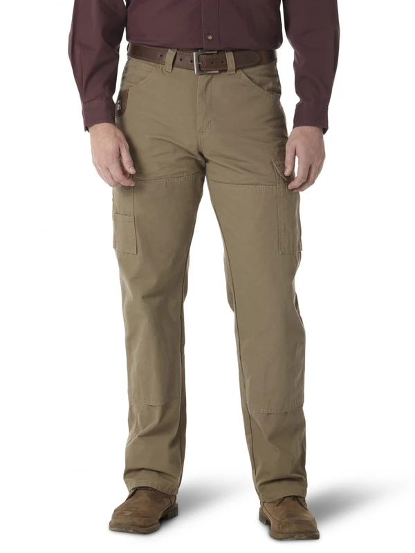 Wrangler Riggs Workwear Men's Ranger Pant, Brown, 32W x 34L