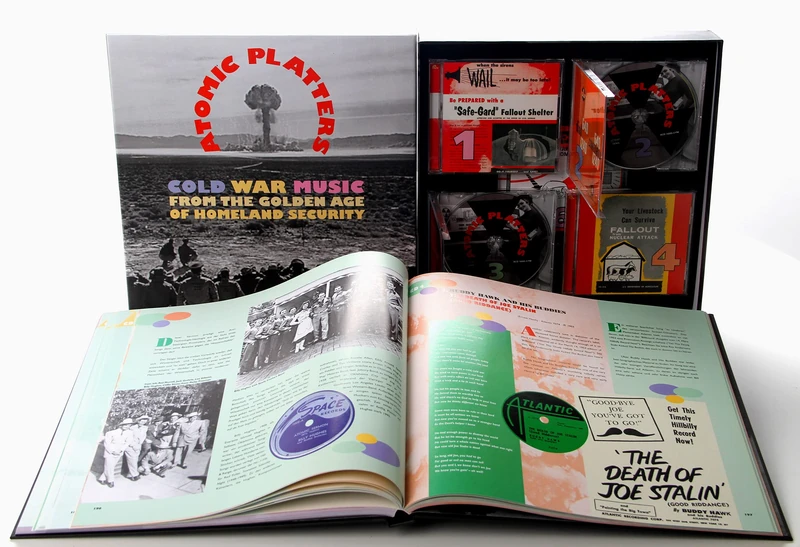 Bear Family Records Atomic Platters 5CD 1DVD Deluxe Box Set