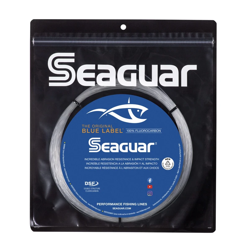 Seaguar Blue Label Big Game 30-Meter Fluorocarbon Leader (130-Pounds) - Image 1
