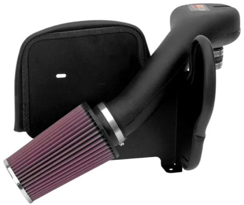 K&N 57-1518 Washable and Reusable Car Performance Intake Kit, Red