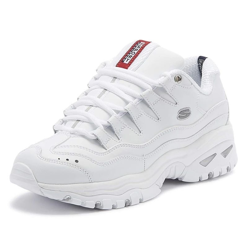 Skechers Women's Sport - Energy Trainers,White,4 UK