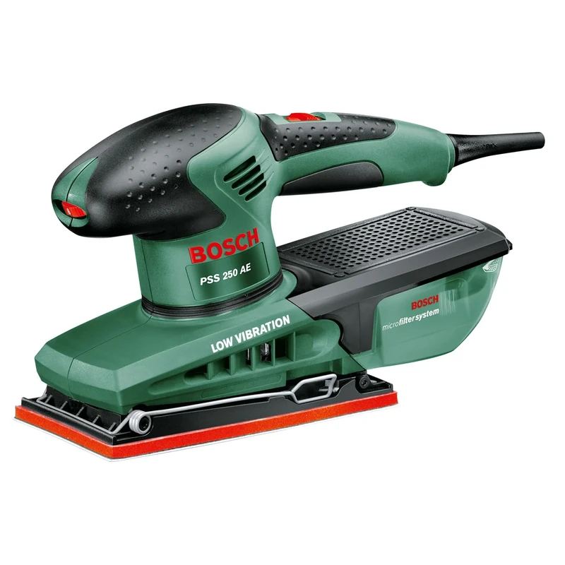 Bosch Orbital Sander PSS 250 AE (250 W, in a Case)