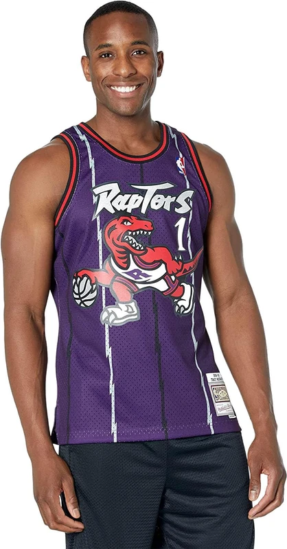 Mitchell&Ness 2.0 T.Raptors Shirt Purple M