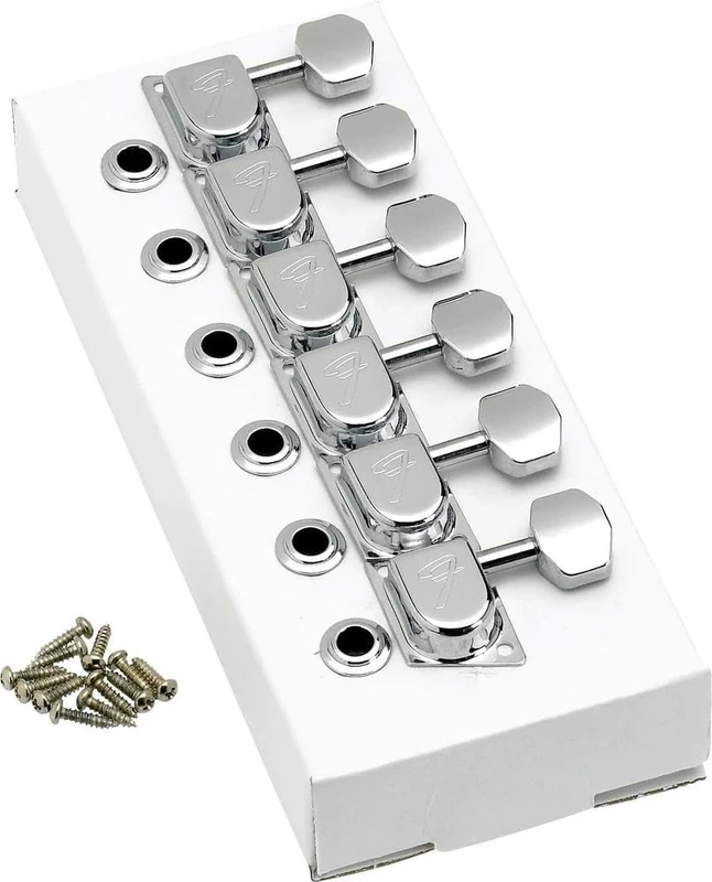 Fender 099-0822-100 "70 ́s F" Tuning Machine Heads Chrome