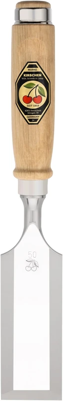 Kirschen 1001050 50 mm Number 1001 Firmer Chisel with Hornbeam Handle - Multi-Colour