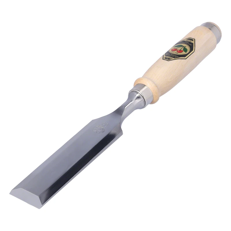 Kirschen 1001040 40 mm Number 1001 Firmer Chisel with Hornbeam Handle - Multi-Colour