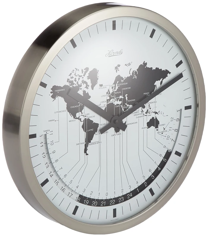 Hermle Wall Clocks, Grandfather Clocks, Stainless Steel Curved Front Glass