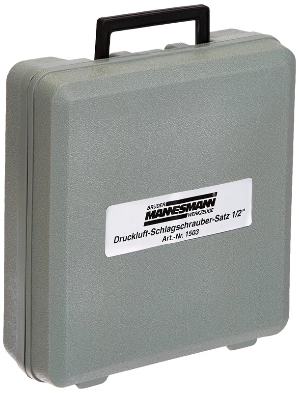 Mannesmann Pneumatic Impact Wrench Set ½ inch, Set of 15.M1503