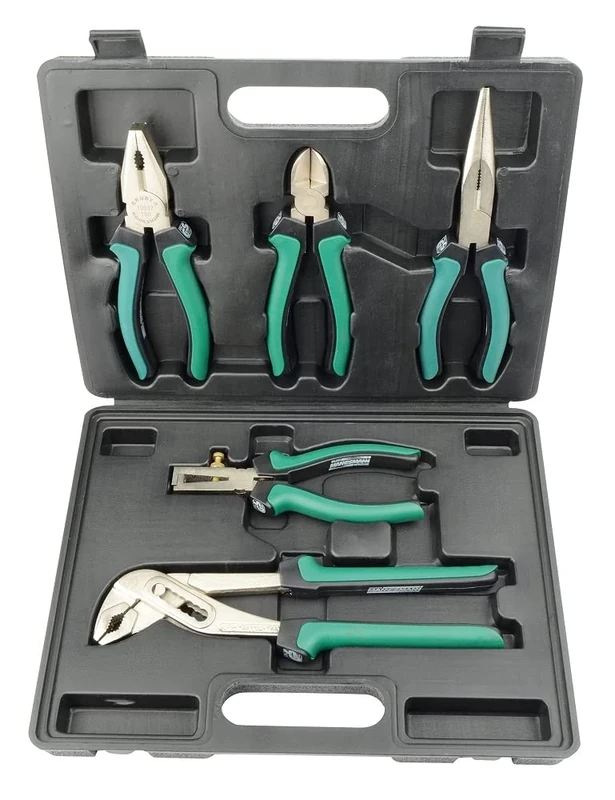 Mannesmann Professional Pliers Set Includes Water Pump Plier (5 Pieces) - Image 1