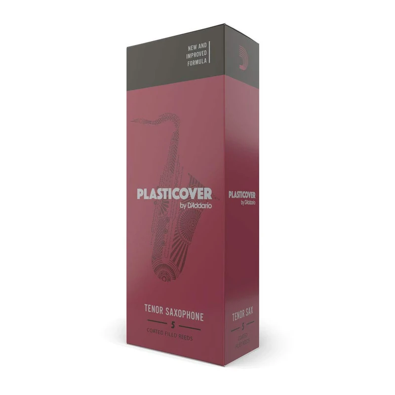 D'Addario Woodwinds - Rico Plasticover Tenor Saxophone Reeds - Tenor Sax Reeds, Strength 3.0, 5-pack