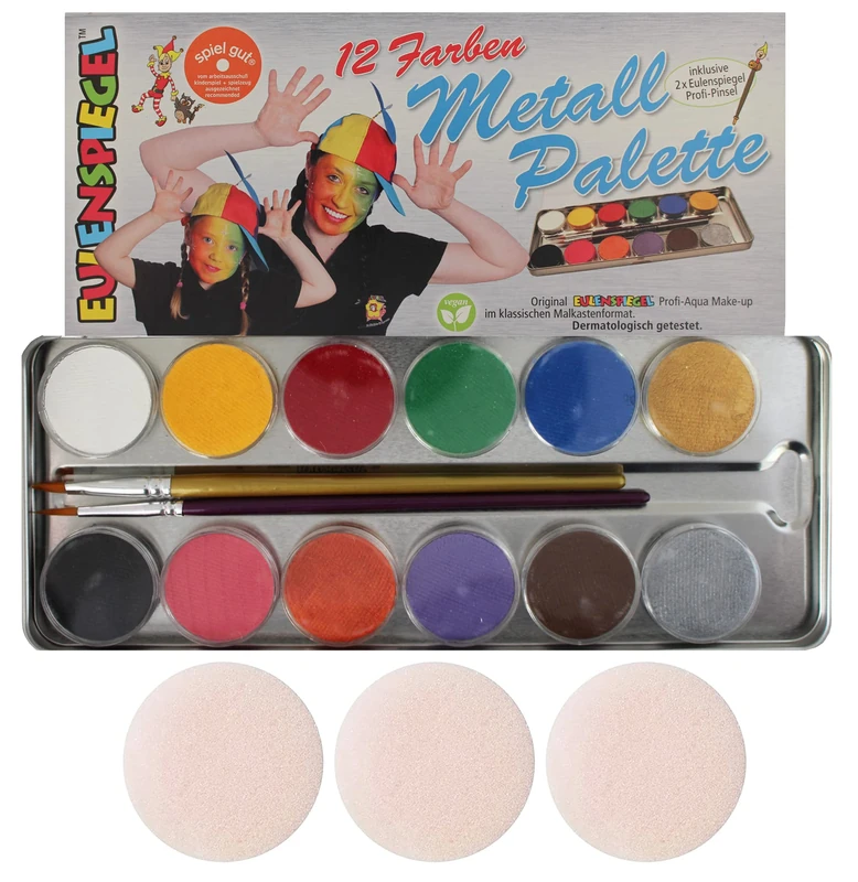 EULENSPIEGEL 12-Colour Metal Palette