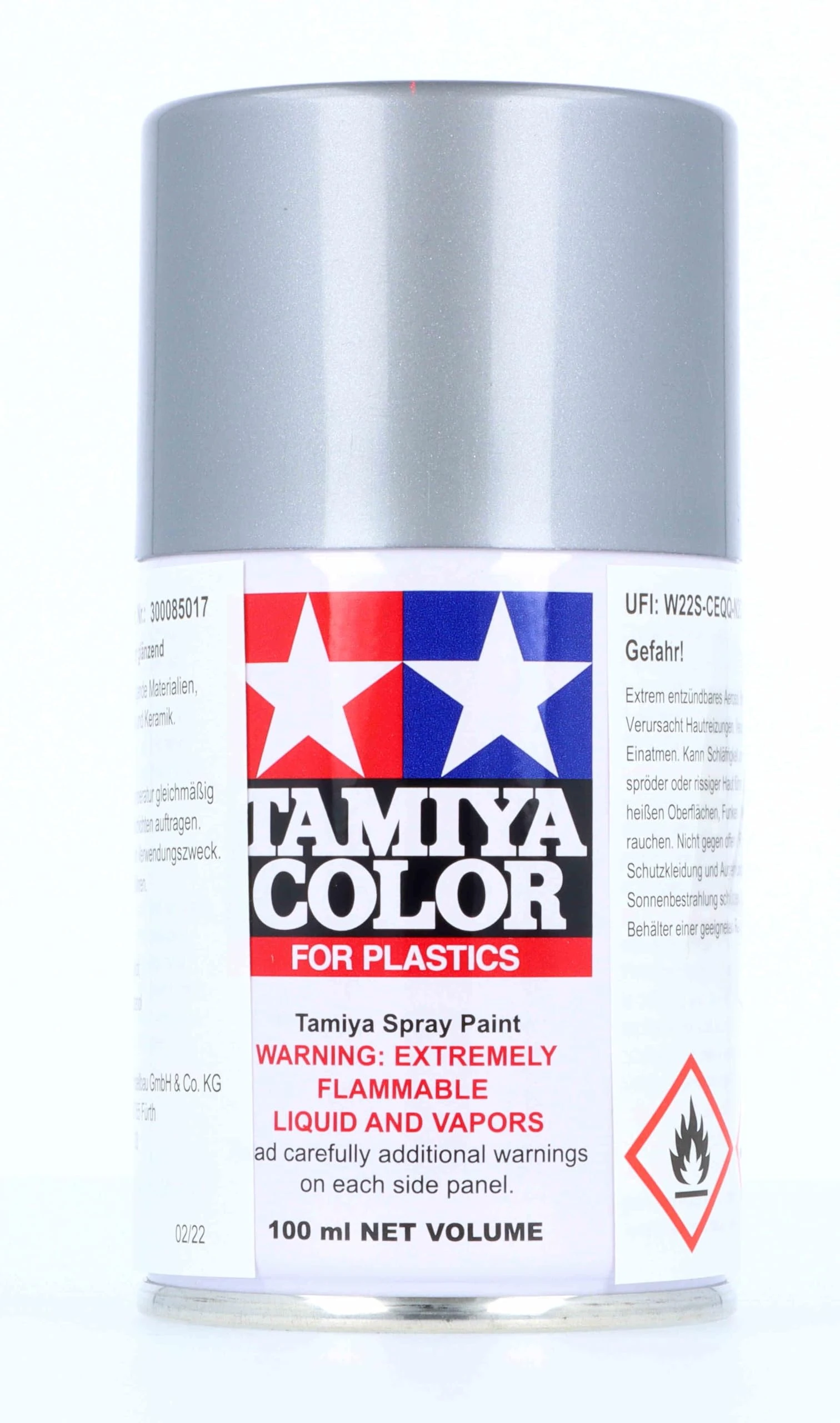 Tamiya 100ml Spray TS-17 - Gloss Aluminium