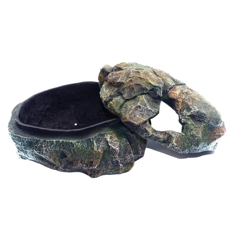 Zoo Med RC-32 Repti Shelter 3 in 1 Cave for Reptiles and Amphibians LG, Large- 30cm