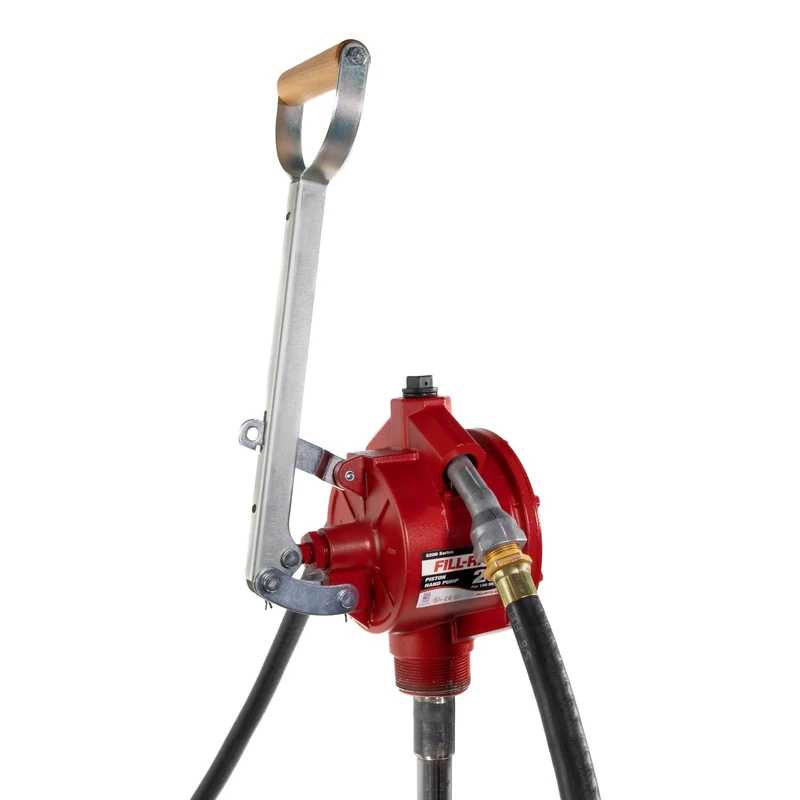 Fill-Rite FR152 Piston Hand Pump with Discharge Hose, Suction Pipe, & Nozzle Spout