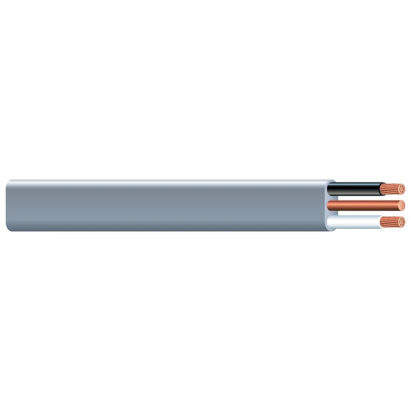 Southwire Outdoor Wire, 12/2WG UF 100 Ft Coil, Approved for Direct Burial Wiring, SW# 13055926