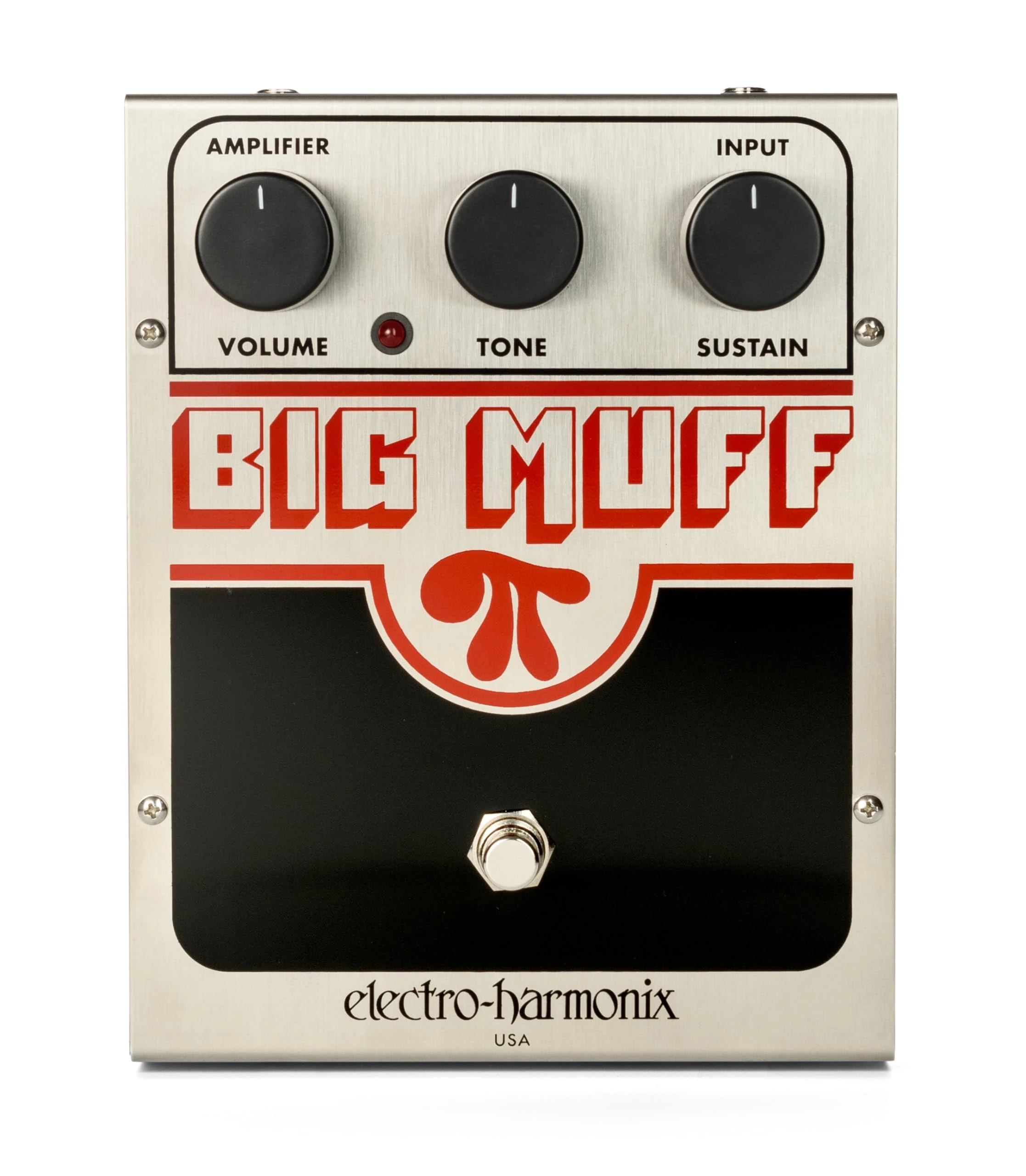 Electro Harmonix Big Muff Pi Pedal for Electric Guitar Silver