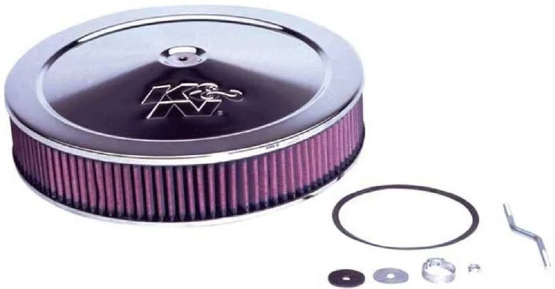 K&N 57-1501 Washable and Reusable Car High Performance Air Filter System Red