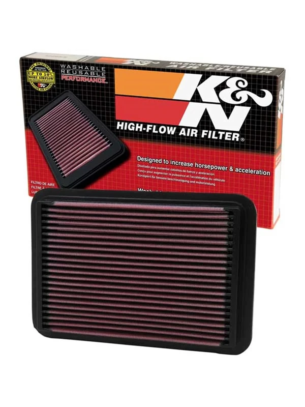 K&N Filters 33-2050 - 1 Washable and Reusable Car Replacement Air Filter - Image 1