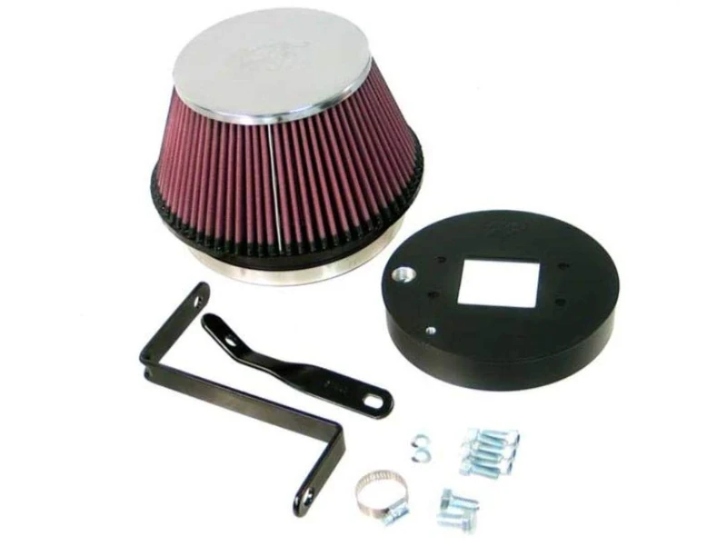 K&N 57-9008 Washable and Reusable Car High Performance Air Filter System Red