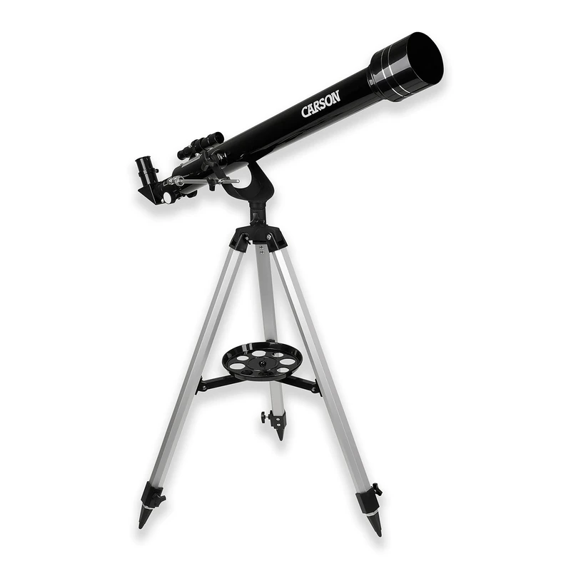Carson SkySeeker 40-100x 60mm Refractor Telescope with Tripod - Image 1