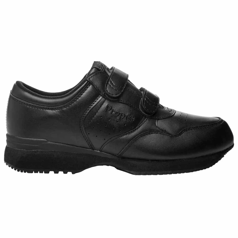 Propét Men's M3705-blk Walking Shoes, Black, 11 UK