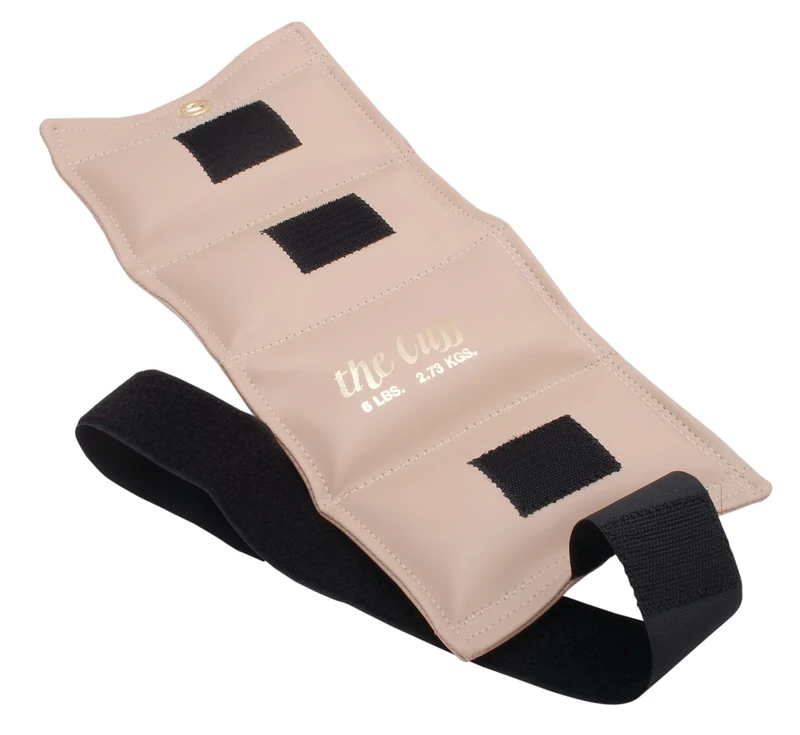 CanDo Weight cuff - wrist and ankle weights - 2.7 kg, beige 10-0210 - alternative to dumbbells