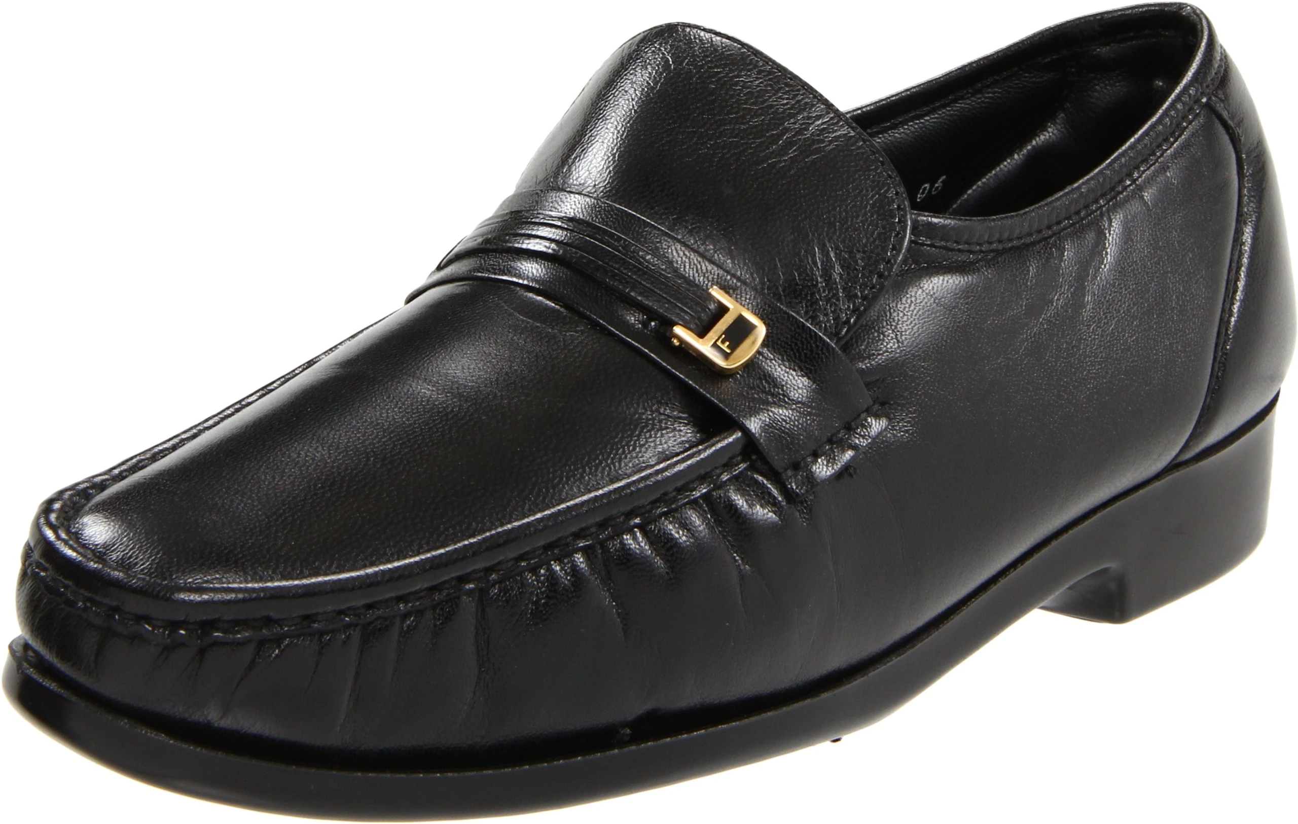 Florsheim Men's Riva Slip-On, Black Nappa, 9 UK