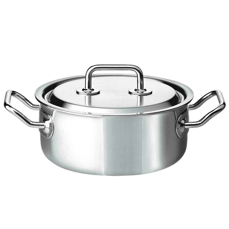 Spring Brigade Premium 415500622 Shallow Casserole Pot with Lid 22 cm