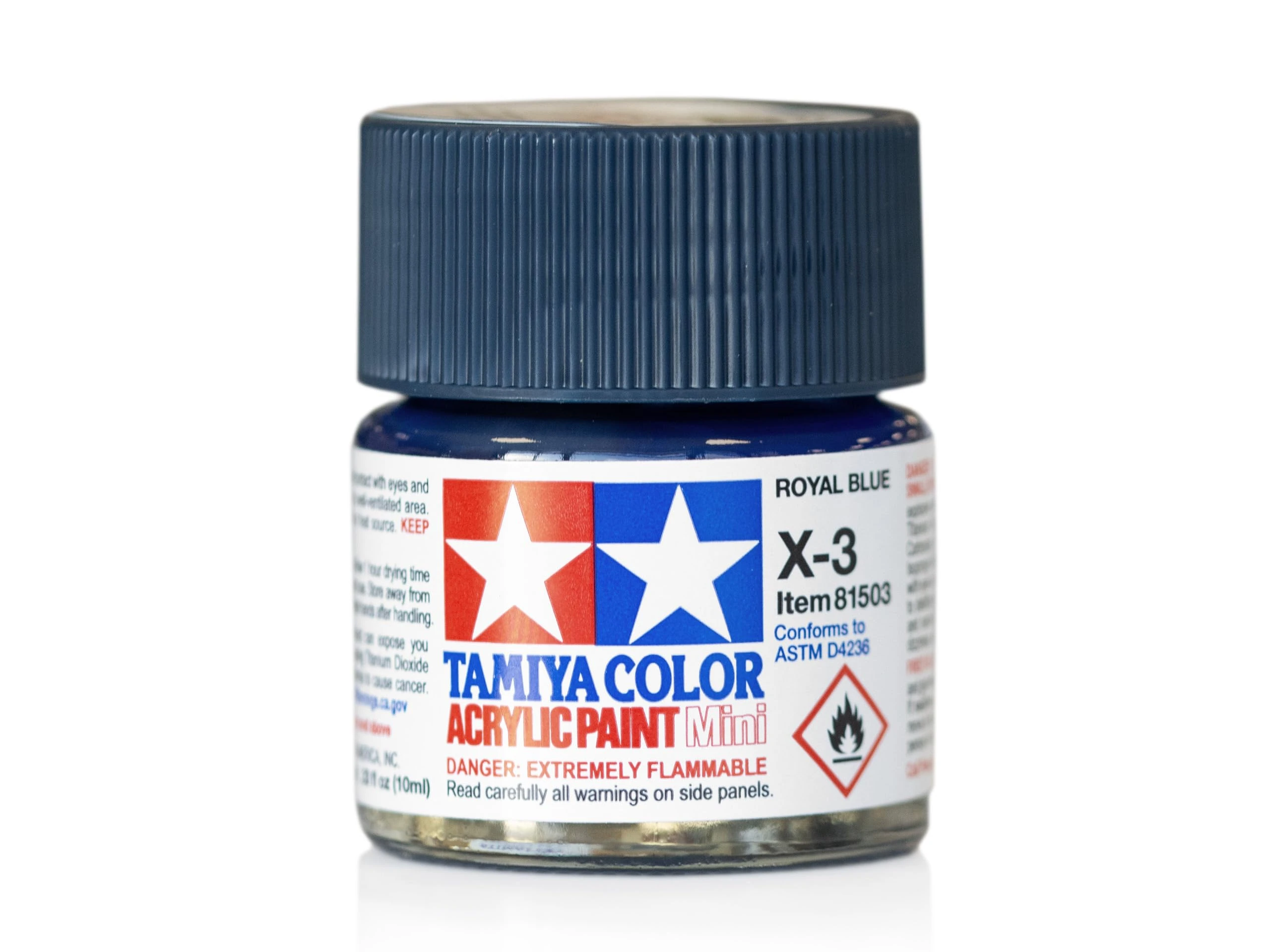 Tamiya 81503 Acrylic Mini X-3 Royal Blue