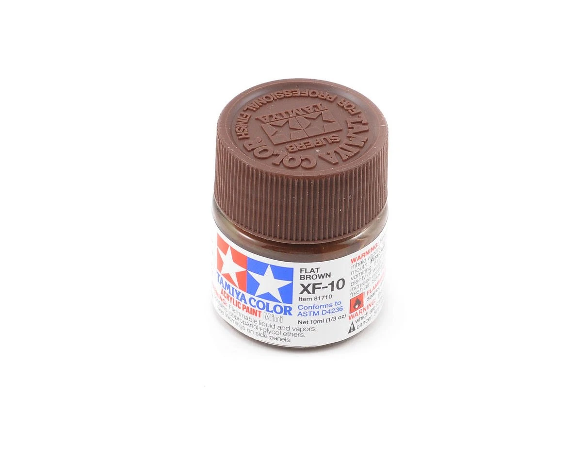Tamiya 81710 Acrylic Mini XF-10 Flat Brown