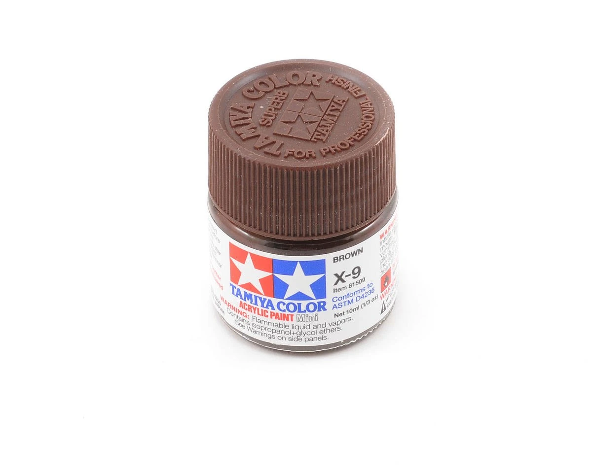 Tamiya 81509 Acrylic Mini X-9 Brown