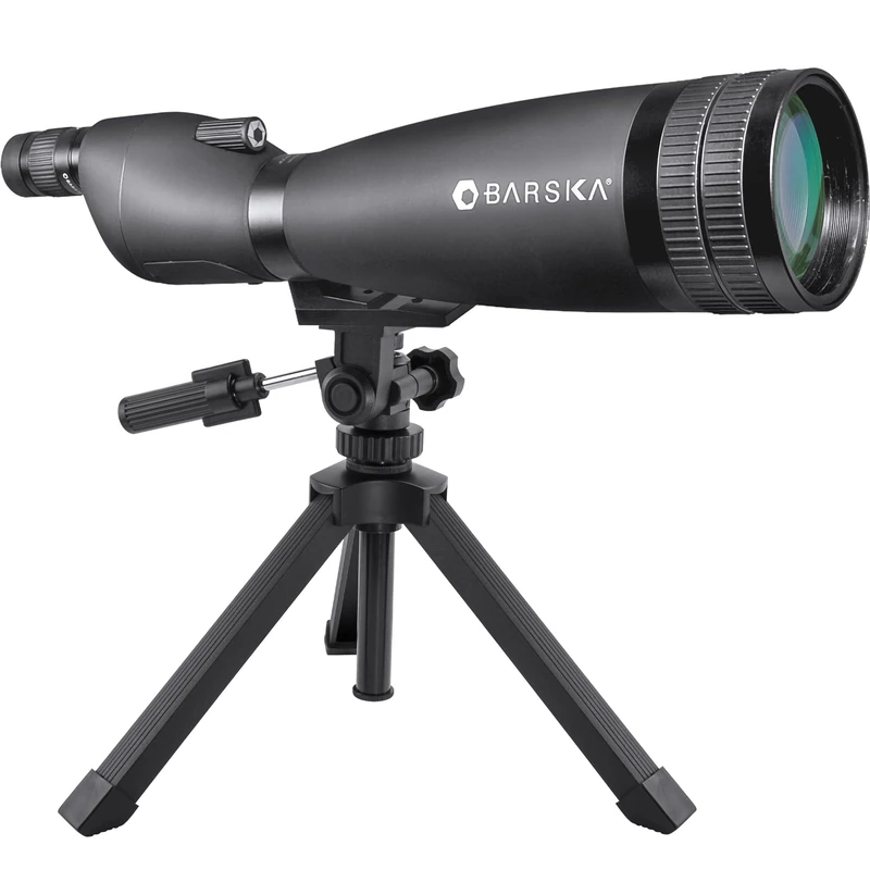 BARSKA Gladiator 20-60x90 Waterproof Straight Spotting Scope w/Tripod